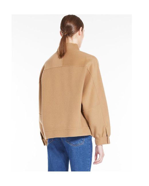 Weekend by Maxmara Natural Wool Casual Jacket
