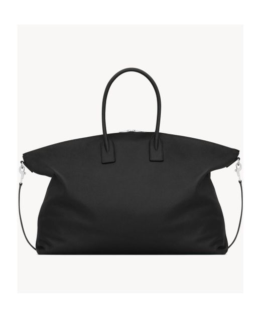 Saint Laurent Black Giant Bowling Tote for men