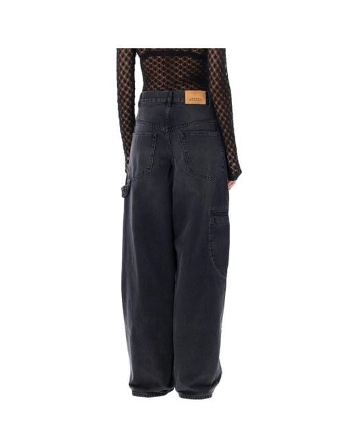 Isabel Marant White Isabel Marant Étoile Solene Mid-Rise Jeans
