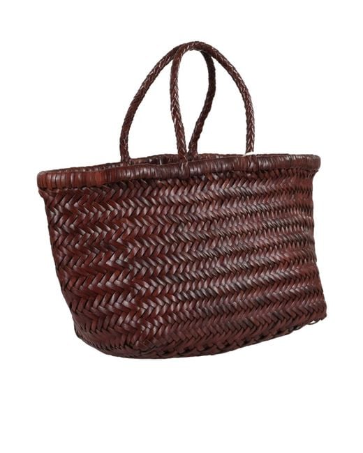 Dragon Diffusion Red Bamboo Triple Jump Small Tote Bag