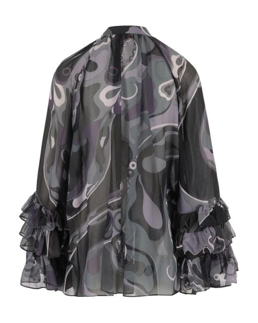 Emilio Pucci Black Blouses
