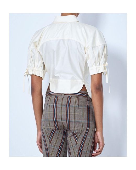 Vivienne Westwood White Cotton Poplin Shirt