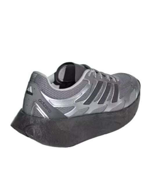 Adidas Gray Adizero Aruku Sneakers for men