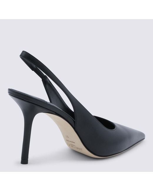 Jimmy Choo Blue Lovesb 85 Slingback Pumps