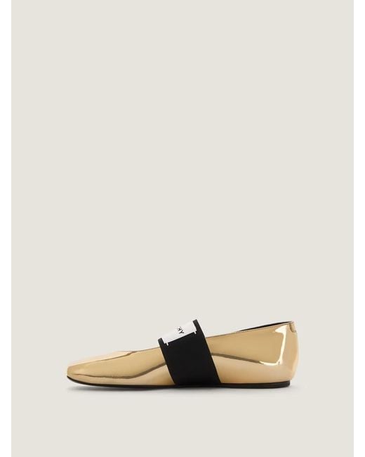 Givenchy Multicolor Sliced Square Ballerinas
