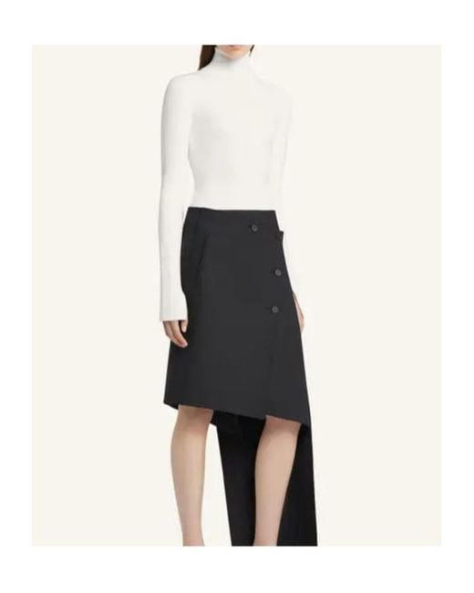 Courreges White Courrèges Interlock Mockneck Jumper