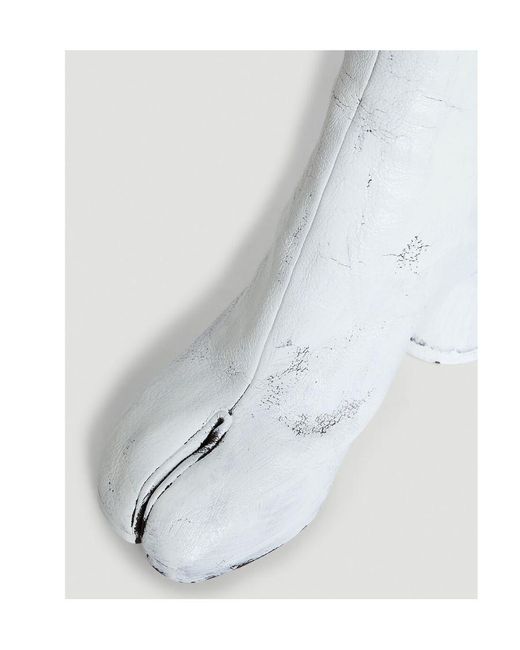 Maison Margiela White Tabi Vintage Ankle Boots