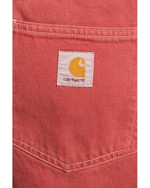 Carhartt Landon Logo-Patch Tapered Jeans for men