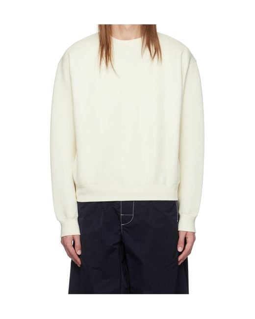 Mackage White Julian Sweatshirt for men