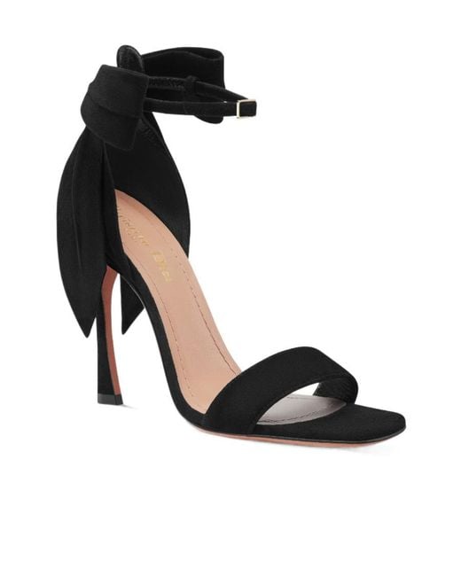 Dior Black Mlle Heeled Sandal