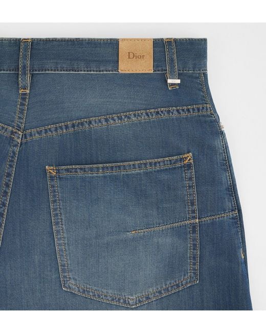 Dior Blue Regular-Fit Jeans
