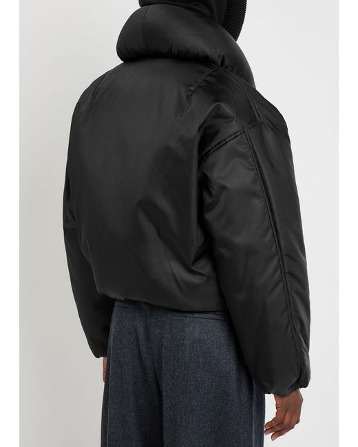 Alaïa Black Padded Shell Jacket