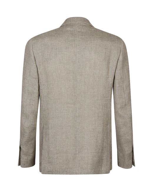 Lardini Gray Special Single-Breasted Blazer for men