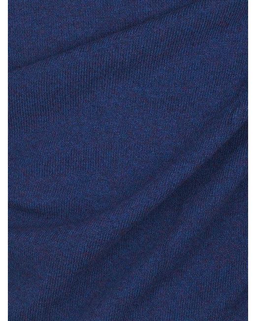 Comme des Garçons Blue Long-Sleeve Sweater for men