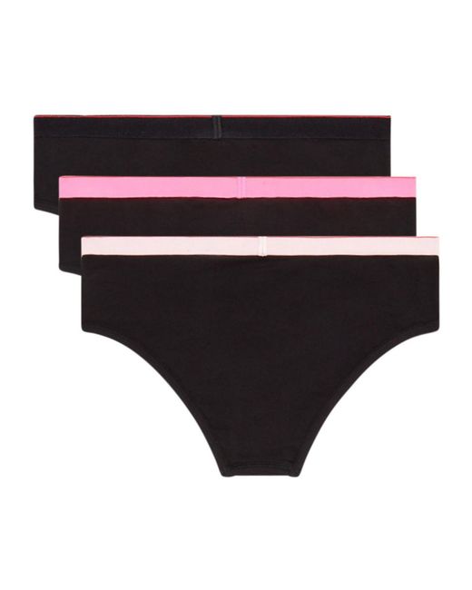 DIESEL Black Three-Piece Briefs Pants