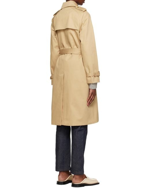 A.P.C. Natural Greta Windbreaker
