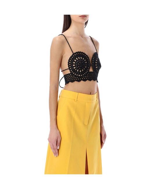 Stella McCartney Multicolor Broderie Anglaise Cami Top