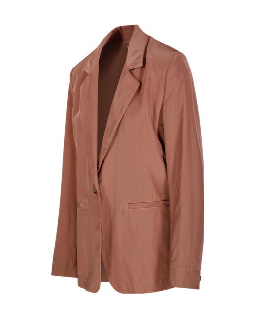 Forte_forte Brown Boxy Jacket