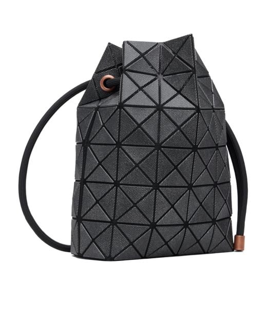 Issey Miyake Black Drawstring Shoulder Bag