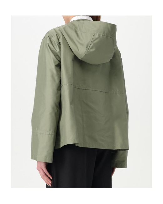 Fay Green Hooded Jacket