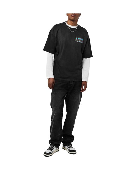 Amiri Black Sunny Os Tee for men