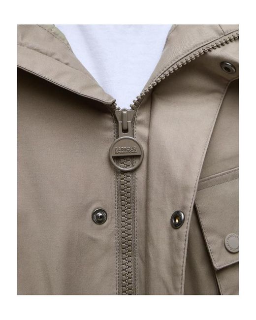 Barbour Brown Endley Waterproof Jacket for men