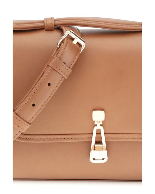 Gabriela Hearst Brown Leonora Satchel Shoulder Bag