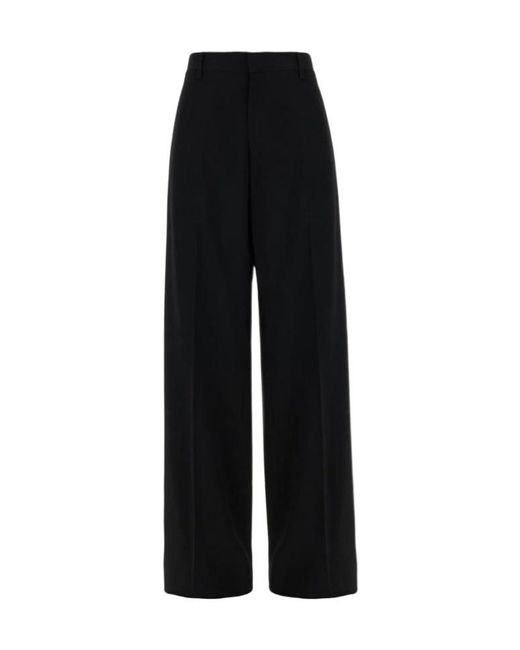 DSquared² Black Logo-Plaque Trousers