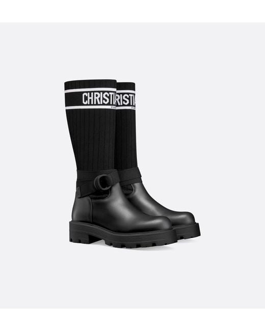 Dior Black D-Major Boot