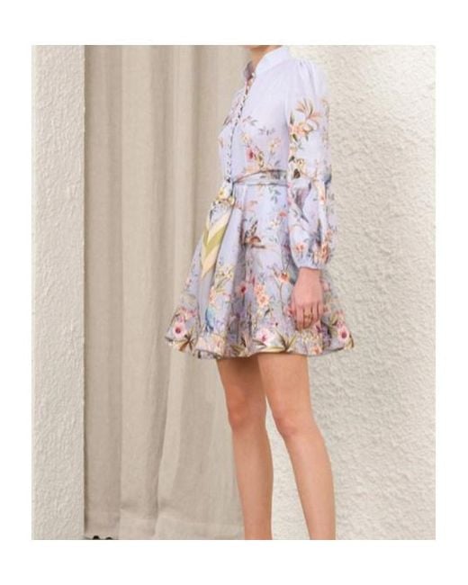 Zimmermann Multicolor Short Dresses