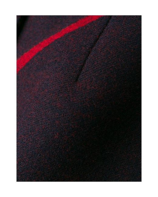 Gucci Purple Interlocking G Reversible Wool Skirt