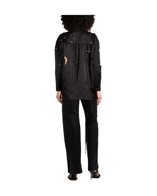 Marni Black Solid Colour Shirts