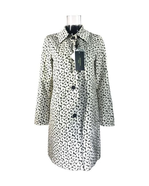 Weekend by Maxmara White Long-Sleeved Windbreaker
