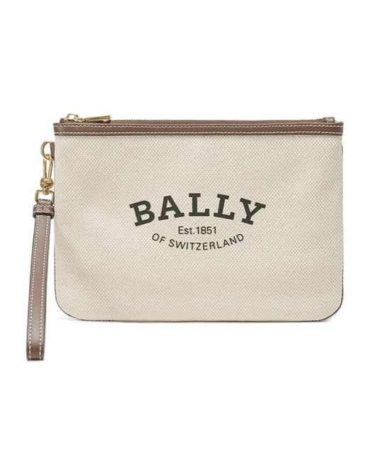 Bally Natural Logo Printing Handbag for men