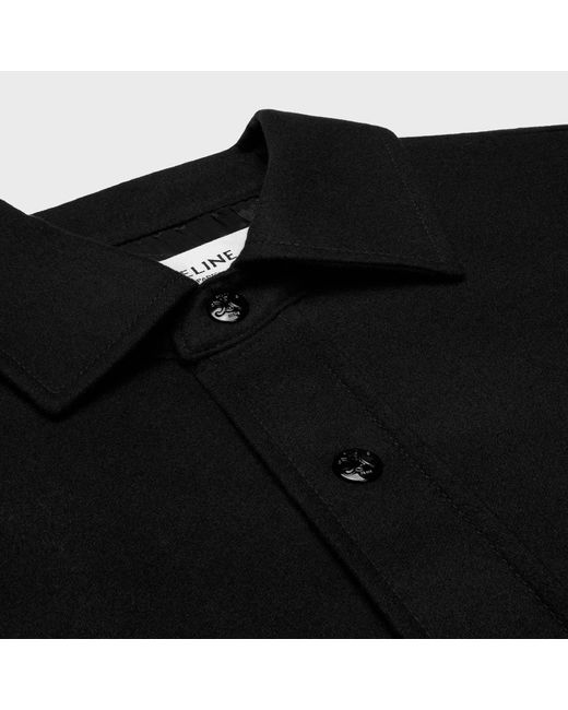 Céline Black Overshirt for men