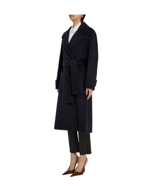 Joseph Blue Breasted Wool And Cashmere-Blend Coat