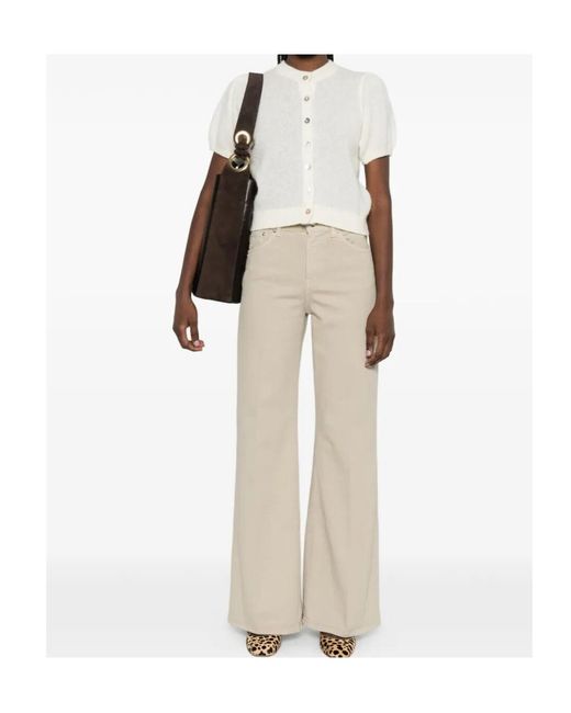 Dondup Natural Five-Pocket Belt-Loop Jeans