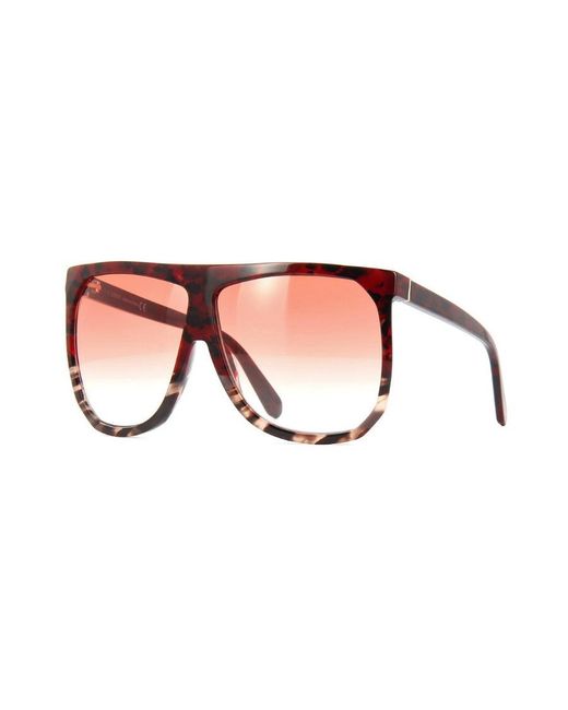 Loewe Pink Round Frame Sunglasses