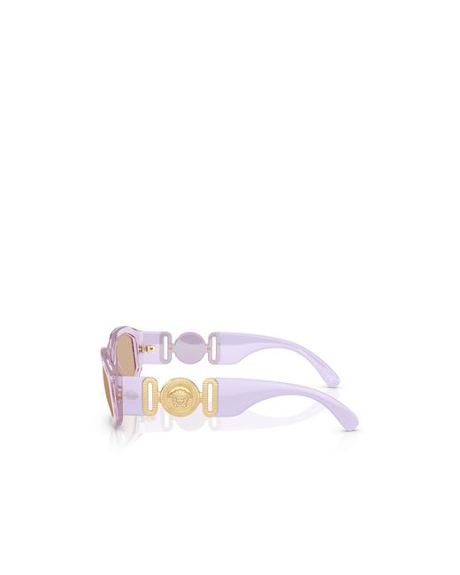 Versace Pink Medusa Biggie Sunglasses for men