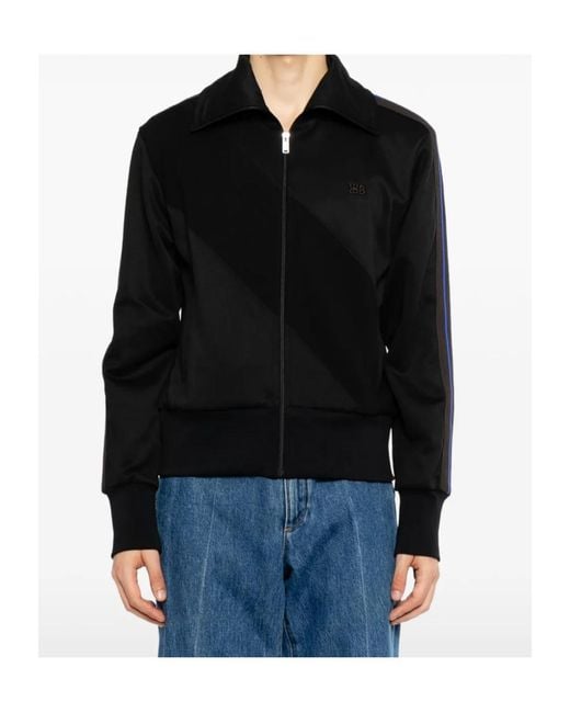 Wales Bonner Black Form Track Jacket for men