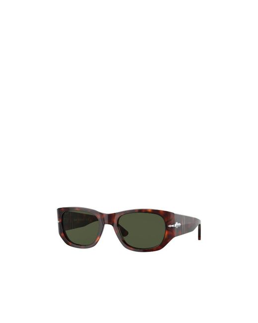 Persol Green Rectangle Frame Sunglasses for men