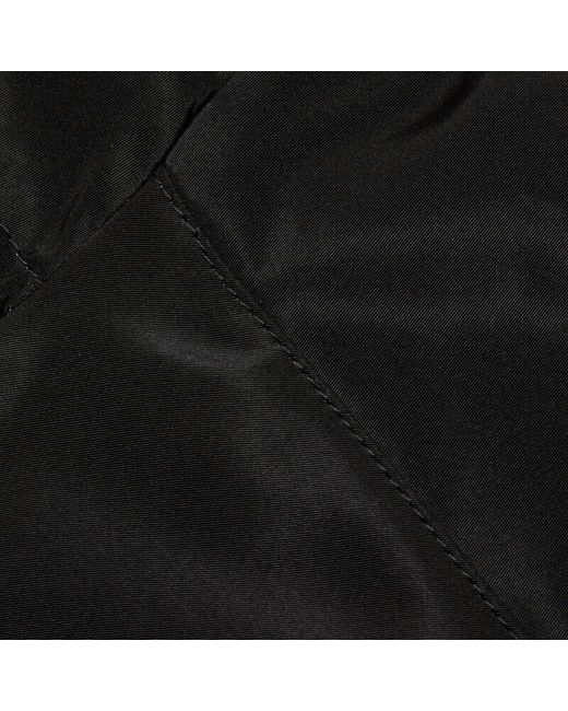 Gucci Black Glitter-Logo Hooded Jacket