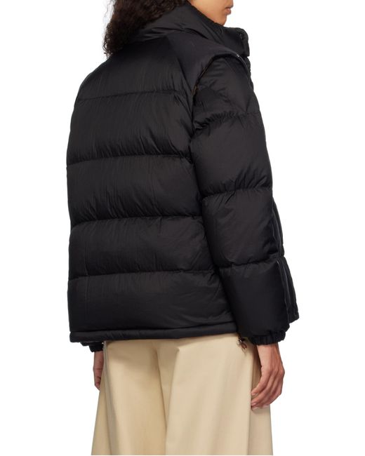 Moncler Black Verone Reversible Short Puffer Jacket