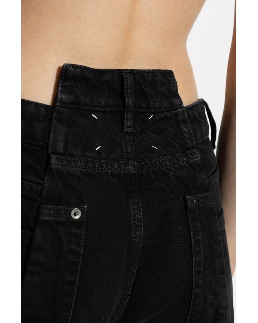 Maison Margiela Black Straight Leg Jeans