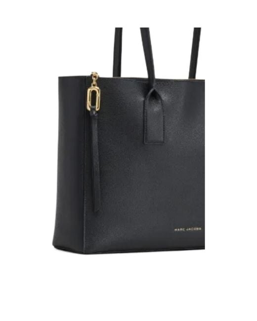 Marc Jacobs Black Pop J Marc Work Tote Bag