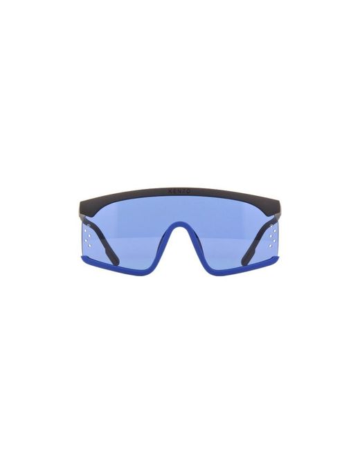 KENZO Blue Logo Sunglasses for men
