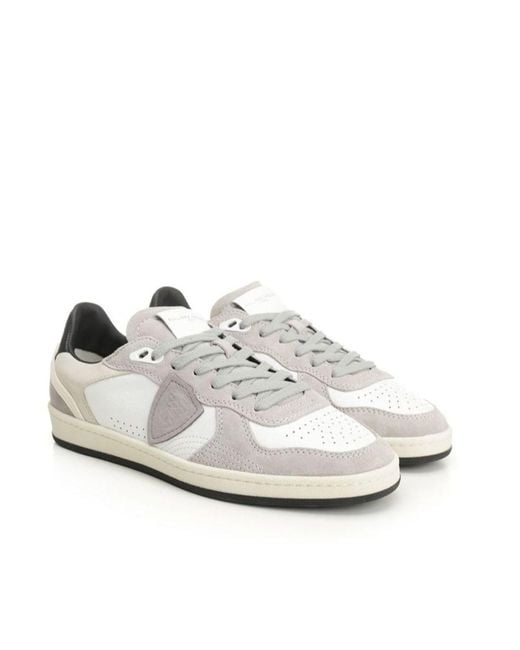Philippe Model White Sneakers for men