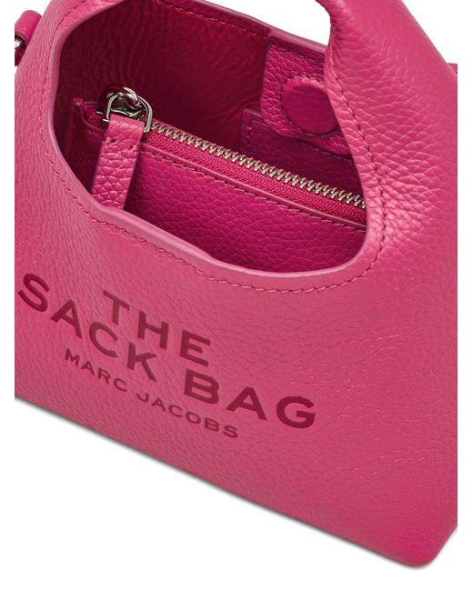 Marc Jacobs Pink The Micro Crossbody Sack Bag