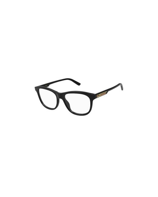 Gucci White Eyewear Rectangular Frame Glasses for men