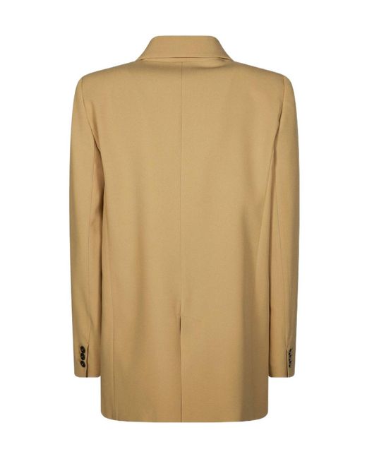 Forte_forte Natural Single-Breasted Suit Jacket